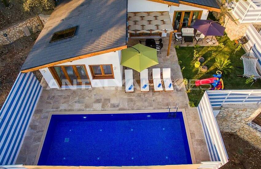 Spacious Home with Pool Intertwined with Nature in Kalkan 28