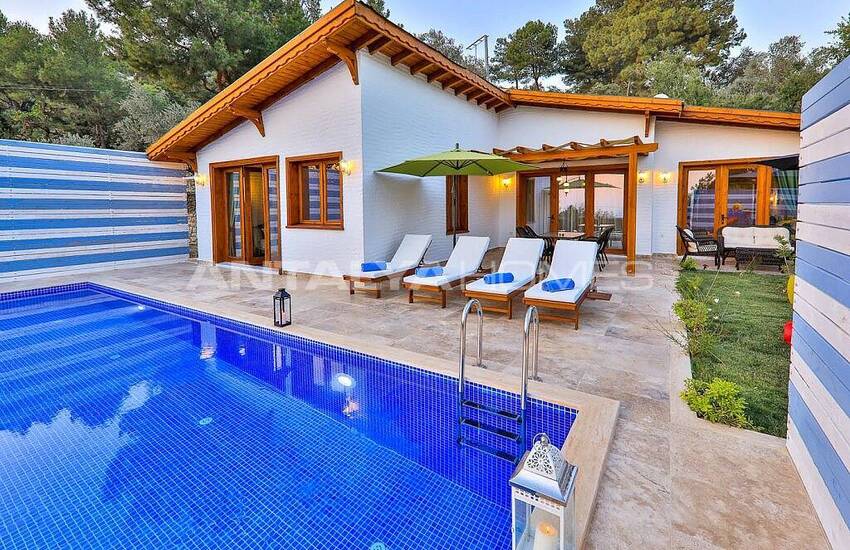 Spacious Home with Pool Intertwined with Nature in Kalkan 8