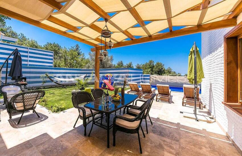 Spacious Home with Pool Intertwined with Nature in Kalkan 9