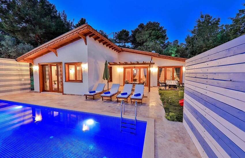 Spacious Home with Pool Intertwined with Nature in Kalkan 1