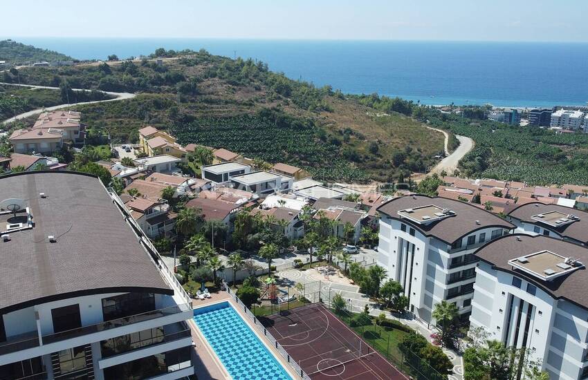 Luxury Designed Apartment with Sea View in Kargicak Alanya 2