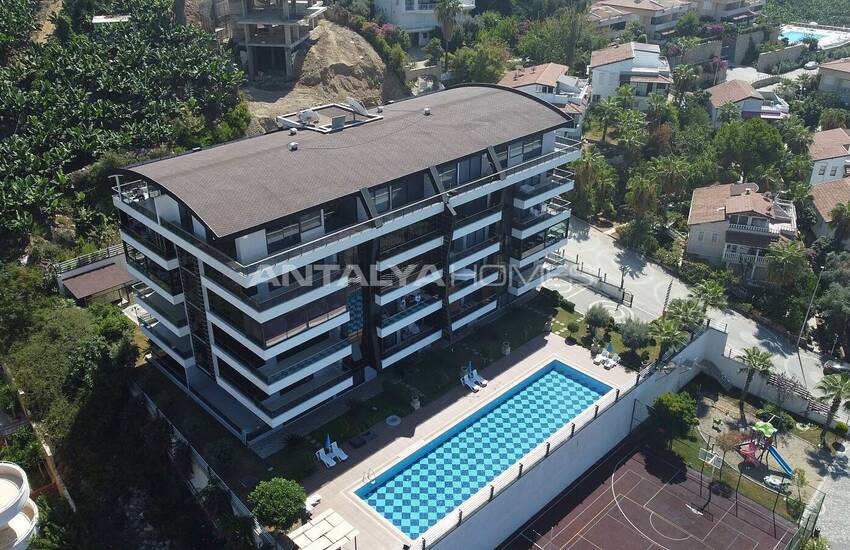 Luxury Designed Apartment with Sea View in Kargicak Alanya 4