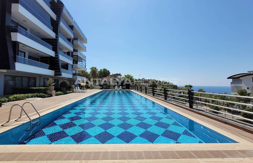Luxury Designed Apartment with Sea View in Kargicak Alanya 10