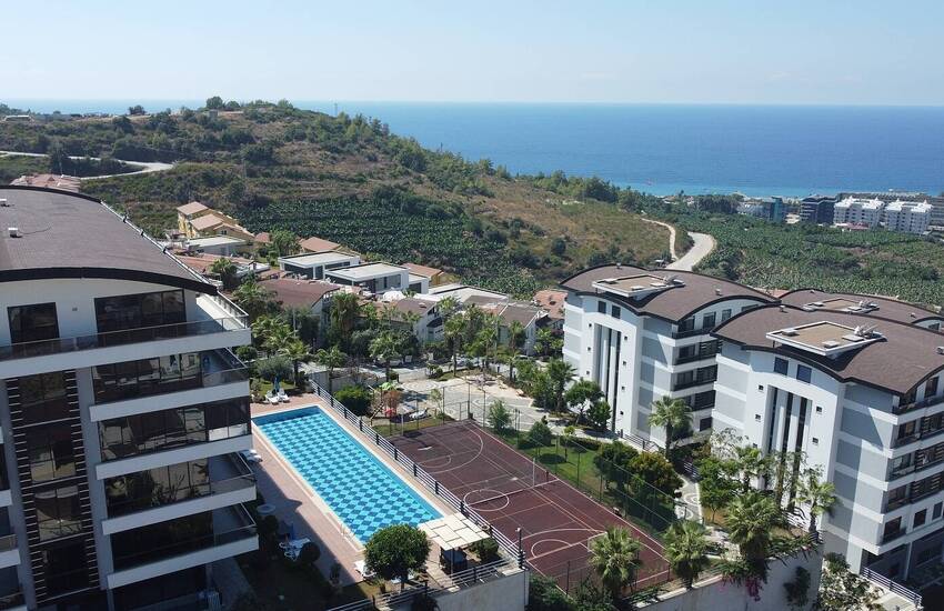 Luxury Designed Apartment with Sea View in Kargicak Alanya 1