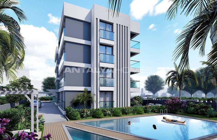 شقق فسيحة بتصميم بسيط وأنيق في أنطاليا ألتينطاش 1