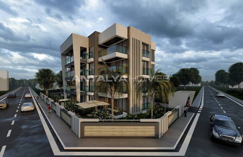 شقق فسيحة بتصميم بسيط وأنيق في أنطاليا ألتينطاش 5