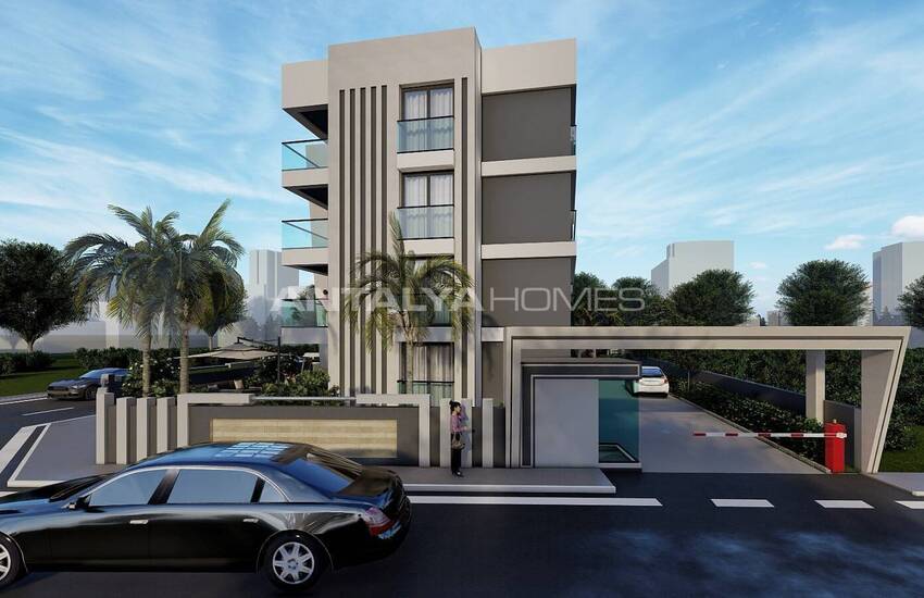 شقق فسيحة بتصميم بسيط وأنيق في أنطاليا ألتينطاش 6