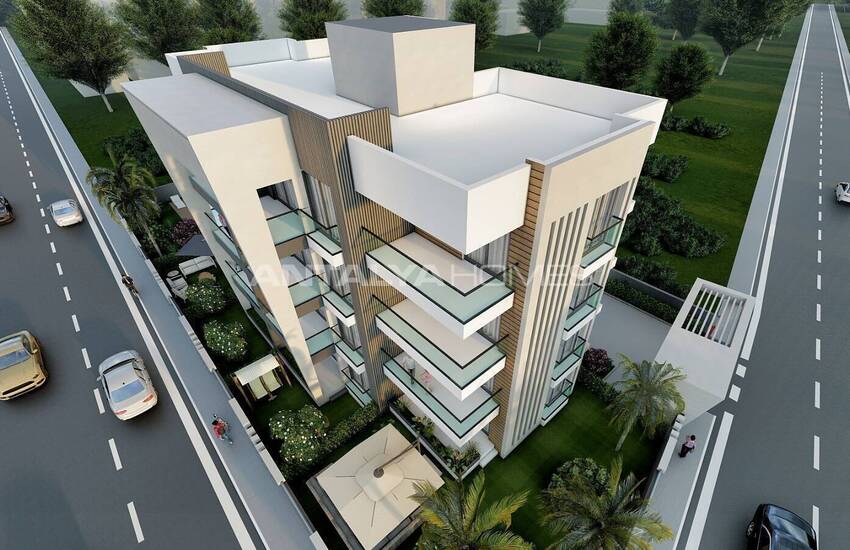 شقق فسيحة بتصميم بسيط وأنيق في أنطاليا ألتينطاش 7