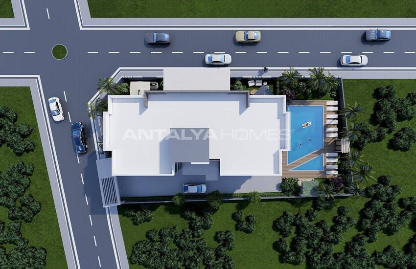 شقق فسيحة بتصميم بسيط وأنيق في أنطاليا ألتينطاش 8