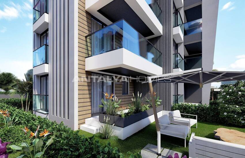 Eleganta Lägenheter Med Rymlig Interiör I Antalya Altintas