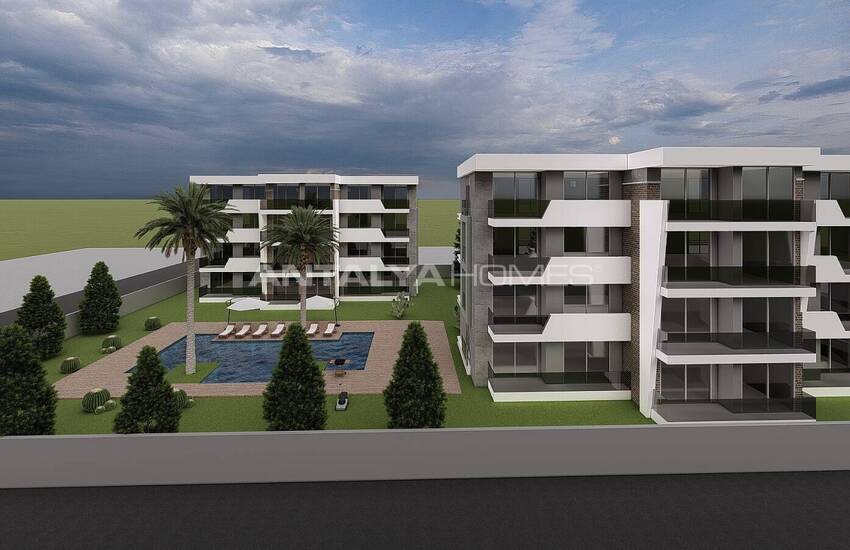 Immobilier Dans Une Résidence Avec Piscine À Aksu Altintas 4