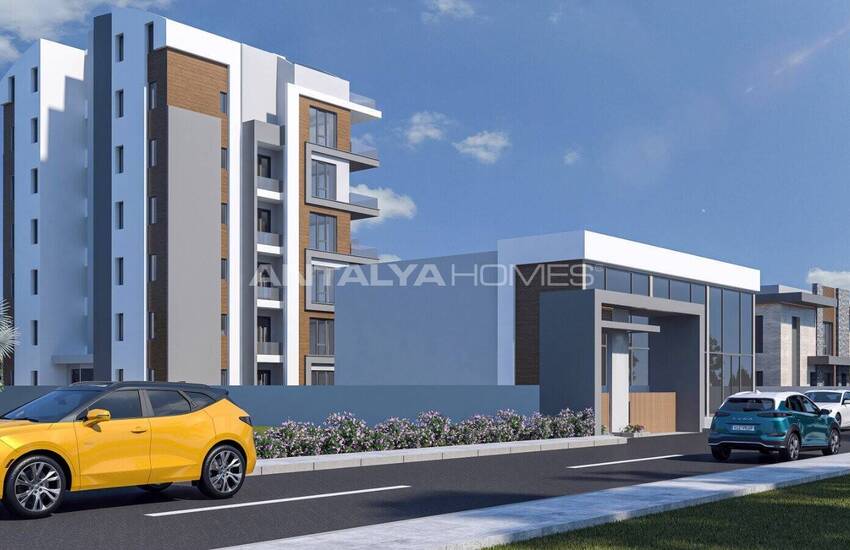 Investerings Lägenheter Nära Huvudvägen I Antalya Altintas