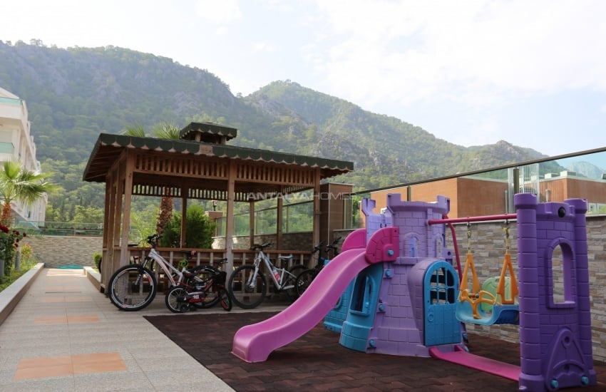 Möblerad Lägenhet Med Utsikt Över Bergen I Konyaalti Sarisu 4