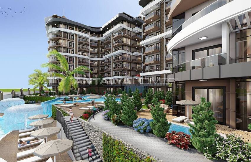 املاک فوق العاده لوکس با امکانات غنی در آلانیا، پایالار 1