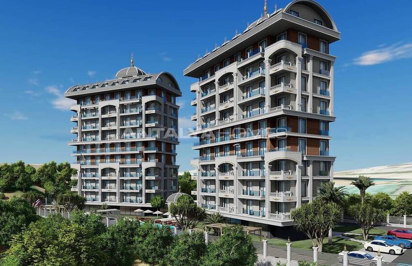 Lägenheter I Ett Komplex Med Rikliga Aktiviteter I Alanya 4