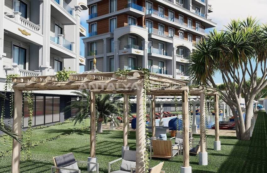 Lägenheter I Ett Komplex Med Rikliga Aktiviteter I Alanya 6