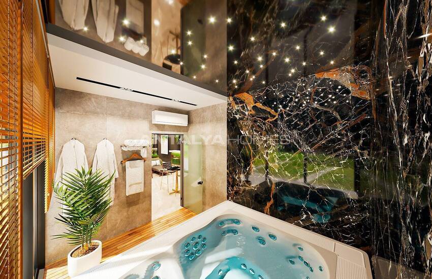 Ultra Luxus Wohnungen In Einem Komplex In Alanya Avsallar 13