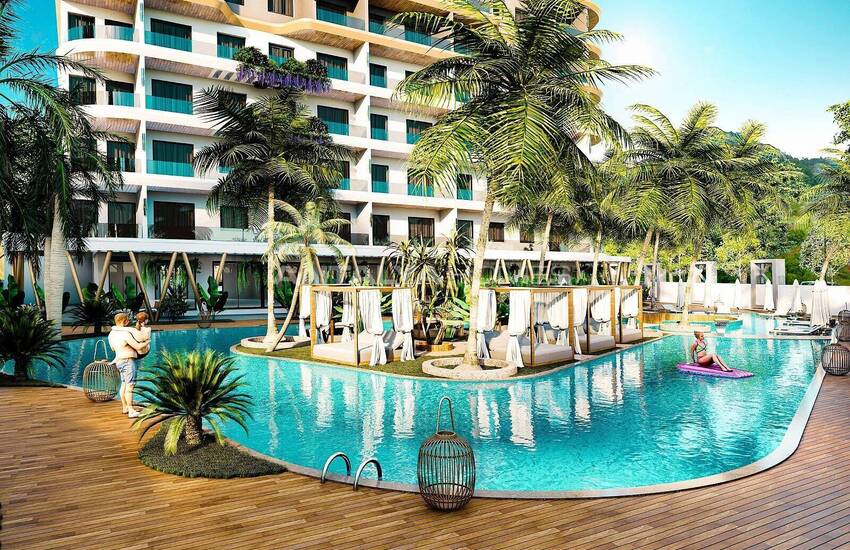 Ultra Luxus Wohnungen In Einem Komplex In Alanya Avsallar 1