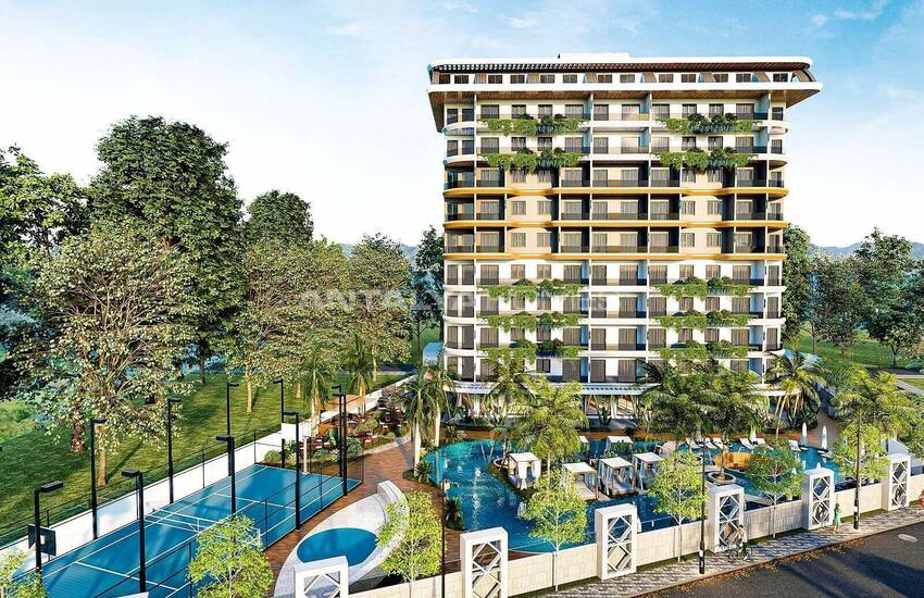 Ultra Luxus Wohnungen In Einem Komplex In Alanya Avsallar 4