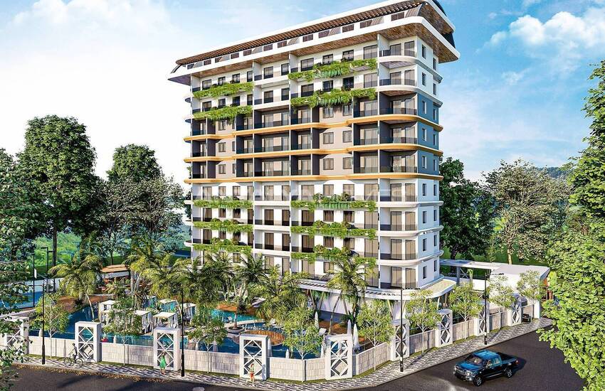 Ultra Luxus Wohnungen In Einem Komplex In Alanya Avsallar 6