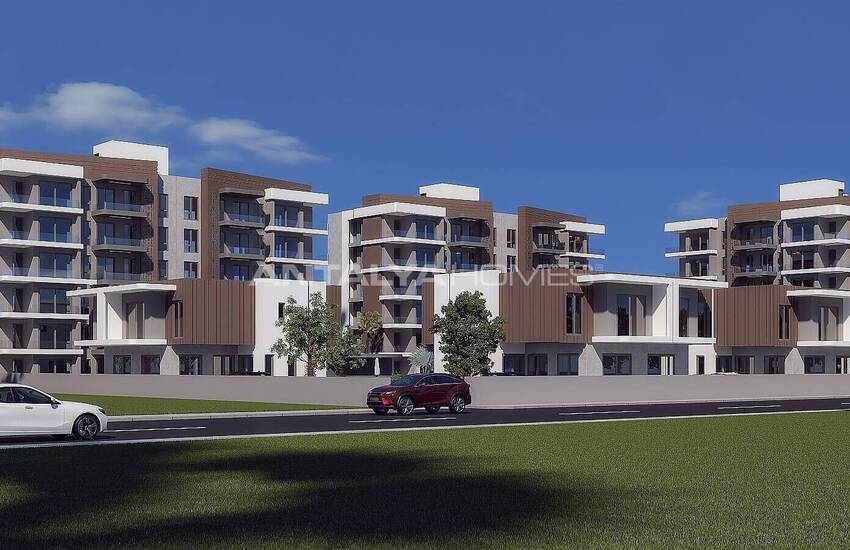 Доступные Квартиры в Комплексе с Бассейном в Аксу, Анталия 2