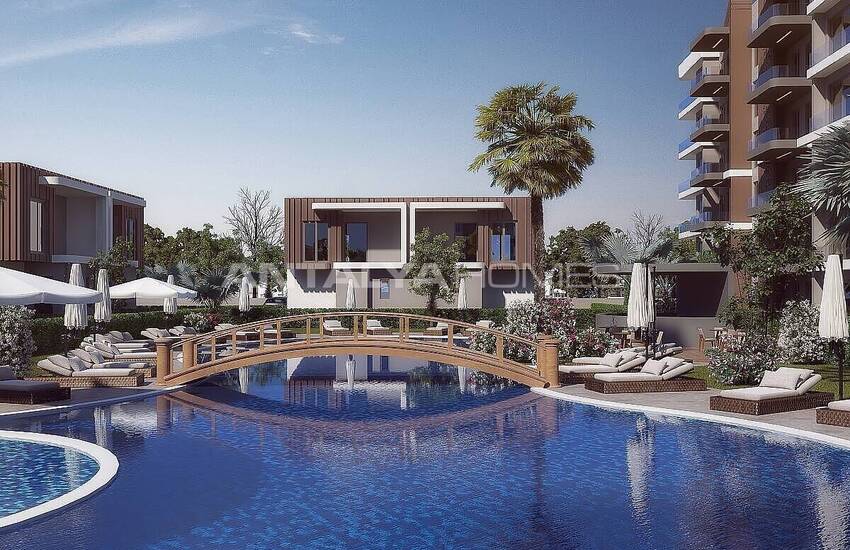 Affordable Flats in a Luxury Complex with Pool in Aksu Antalya
