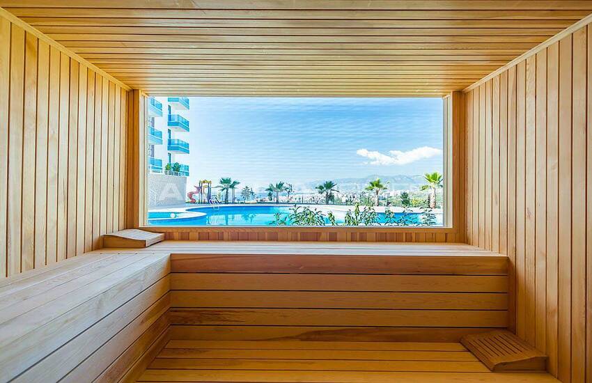 Furnished Investment Apartment with Sea View in Kargicak Alanya 17