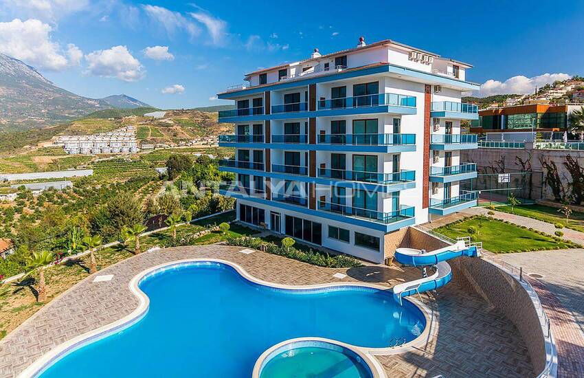 Furnished Investment Apartment with Sea View in Kargicak Alanya 18