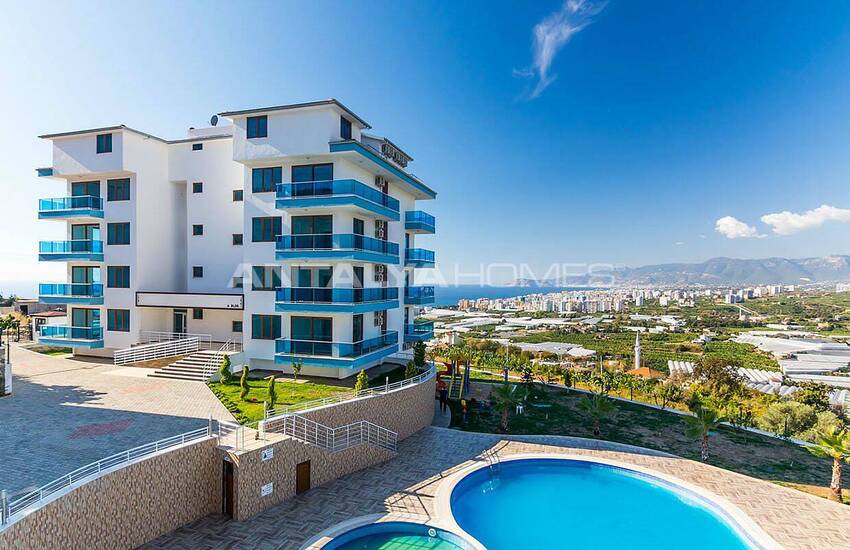 Furnished Investment Apartment with Sea View in Kargicak Alanya 19