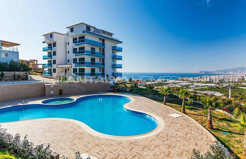 Furnished Investment Apartment with Sea View in Kargicak Alanya 20