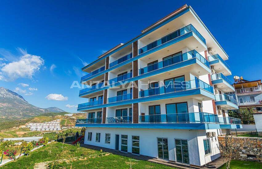 Furnished Investment Apartment with Sea View in Kargicak Alanya 4