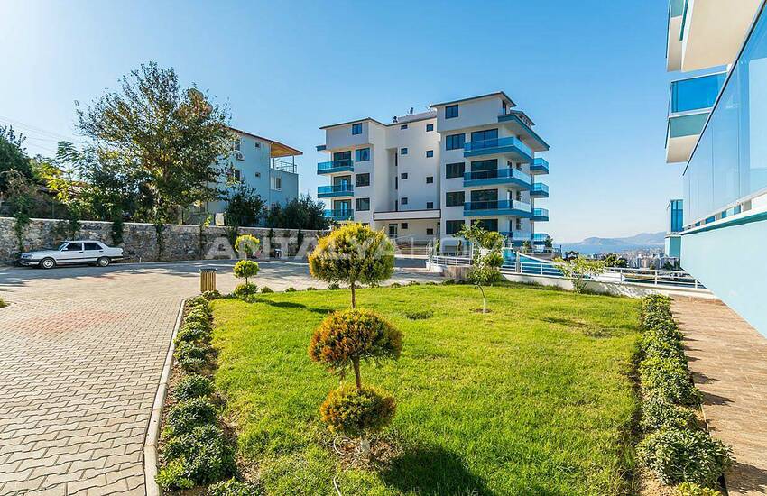 Furnished Investment Apartment with Sea View in Kargicak Alanya 5