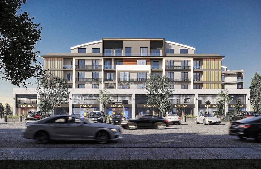 Apartments in Vista Premium Project with Security in Konyaalti 2