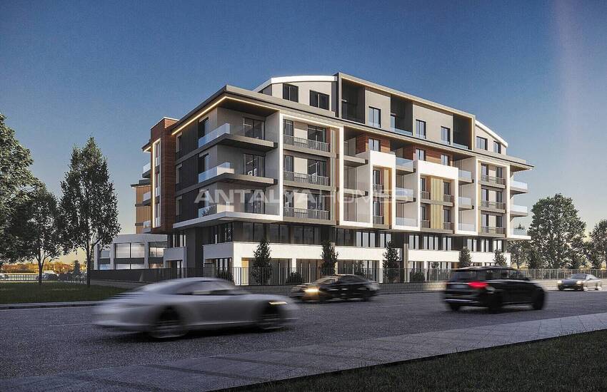 Apartments in Vista Premium Project with Security in Konyaalti 5