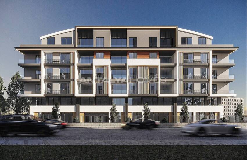 Apartments in Vista Premium Project with Security in Konyaalti 6