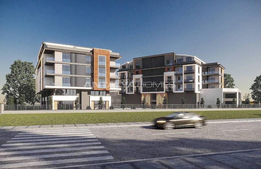 Apartments in Vista Premium Project with Security in Konyaalti 7
