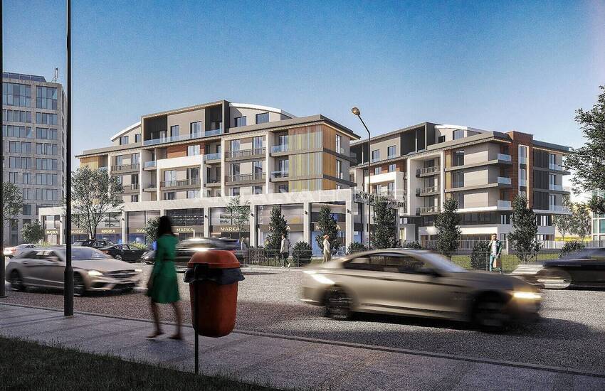 Apartments in Vista Premium Project with Security in Konyaalti 12