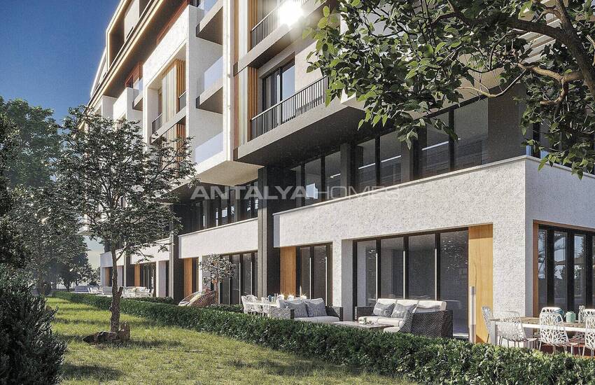 Apartments in Vista Premium Project with Security in Konyaalti 16
