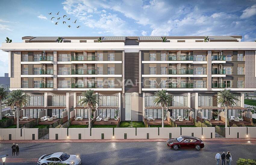 Apartments in a Complex with Parking Lot in Konyaalti Antalya 1
