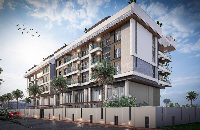 Apartments in a Complex with Parking Lot in Konyaalti Antalya 2