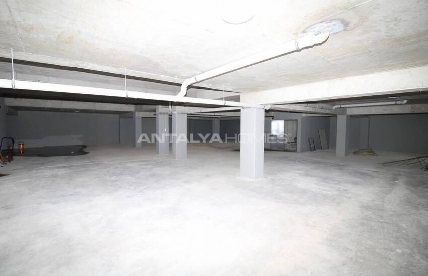 Real Estate in a Complex with Indoor Parking Lot in Lara, Antalya 5