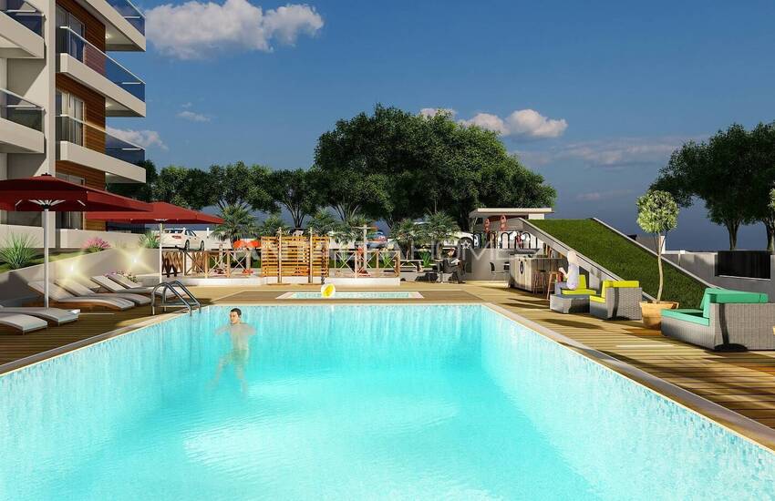 Antalya Aksu’da Toplu Ulaşıma Yakın Havuzlu Sitede Daireler 4