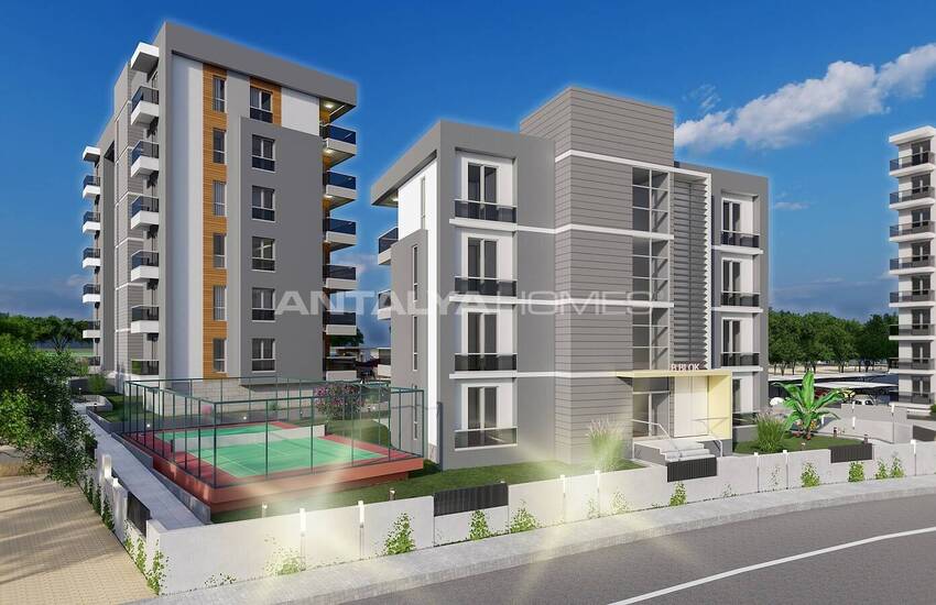 Stijlvol Vastgoed In Een Complex Met Zwembad In Antalya Aksu 1