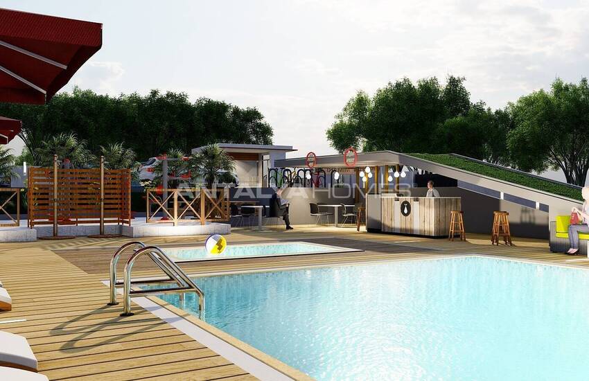 Stijlvol Vastgoed In Een Complex Met Zwembad In Antalya Aksu 2