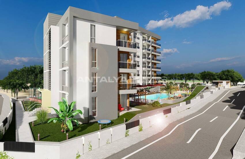 Stijlvol Vastgoed In Een Complex Met Zwembad In Antalya Aksu 3