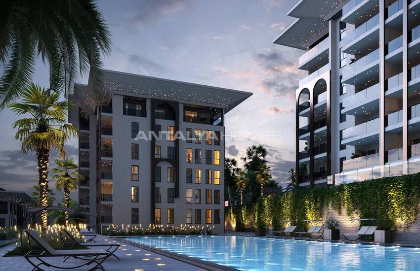 Nature View Apartments in a Luxury Complex in Kargicak Alanya 7