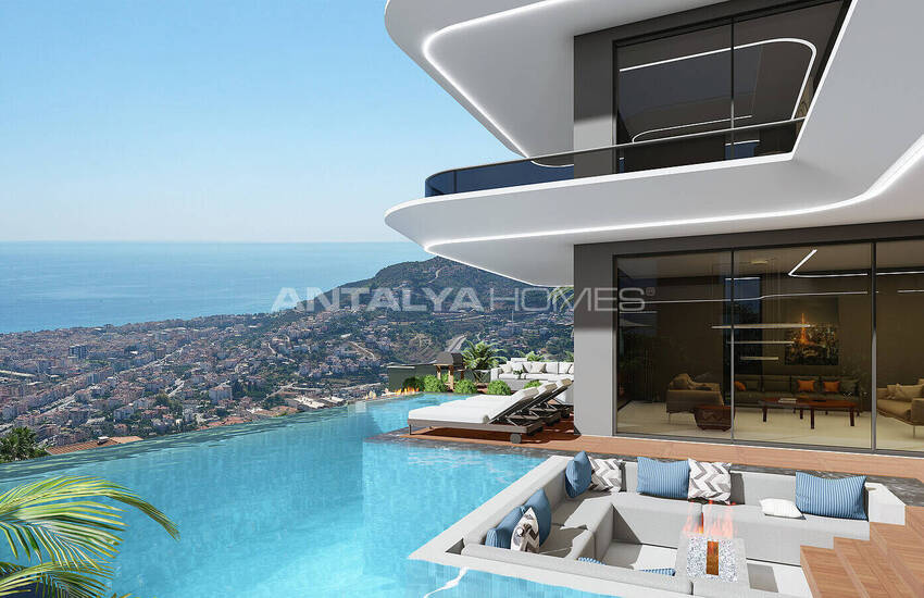 Elite Villa's Met Privézwembaden In Bektas Alanya