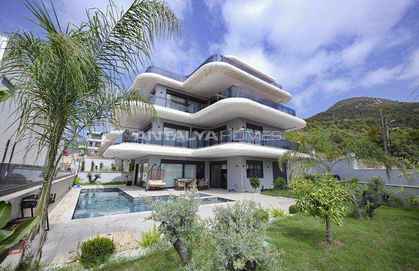 فلل فاخرة مع مسبح خاص في بكتاش، ألانيا 1