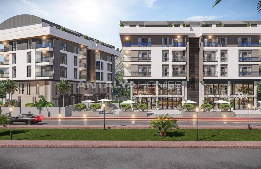 Antalya Konyaaltı’nda Açık ve Kapalı Havuzlu Sitede Lüks Daireler 3