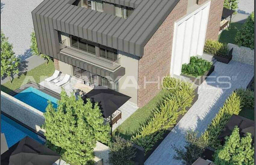 New Villas with Private Pool and Parking Lot in Antalya 3